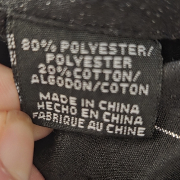 Roper Black Striped Casual Button Down Shirt Size Med - Picture 5 of 6